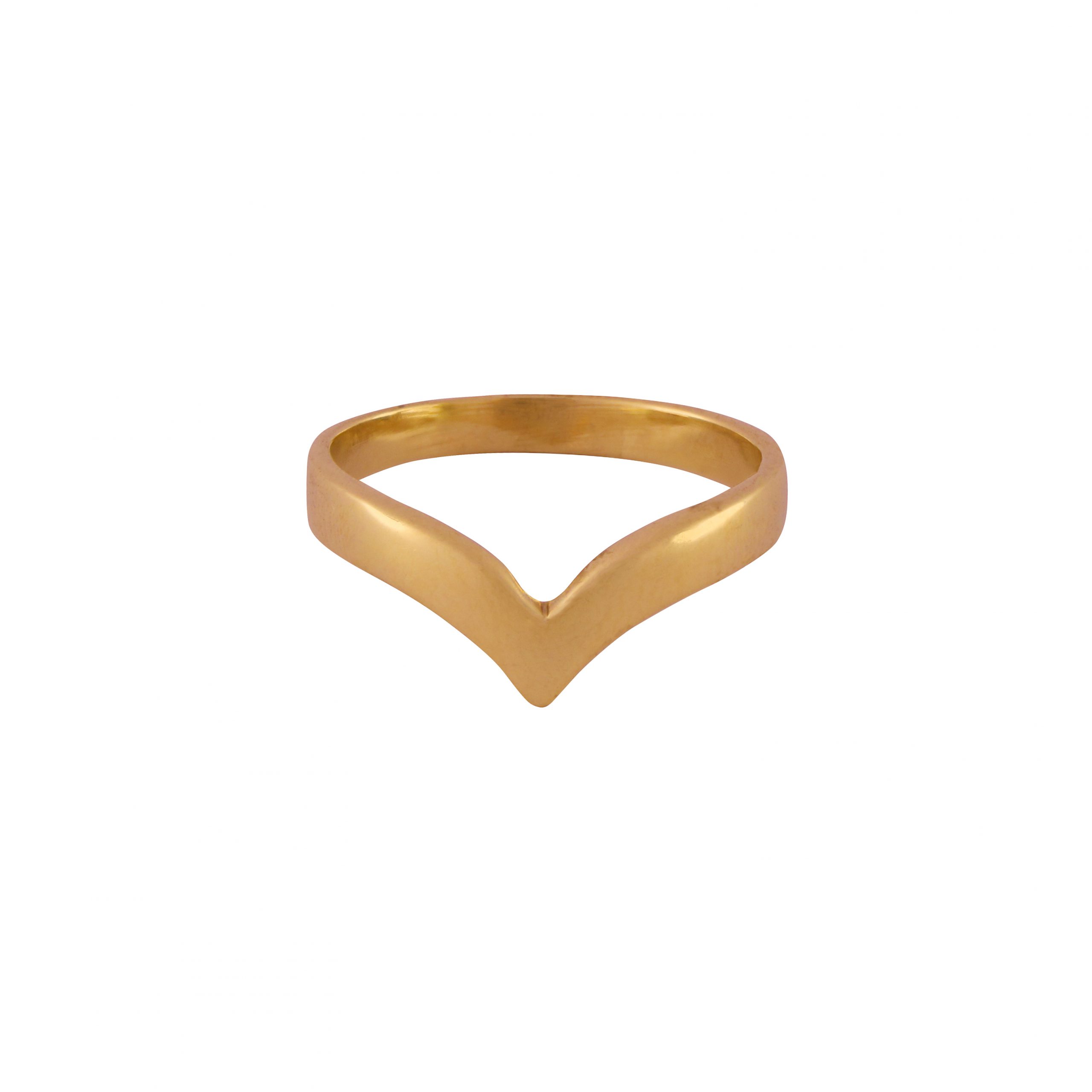 Buy Tri Row V Diamond Ring Online | CaratLane